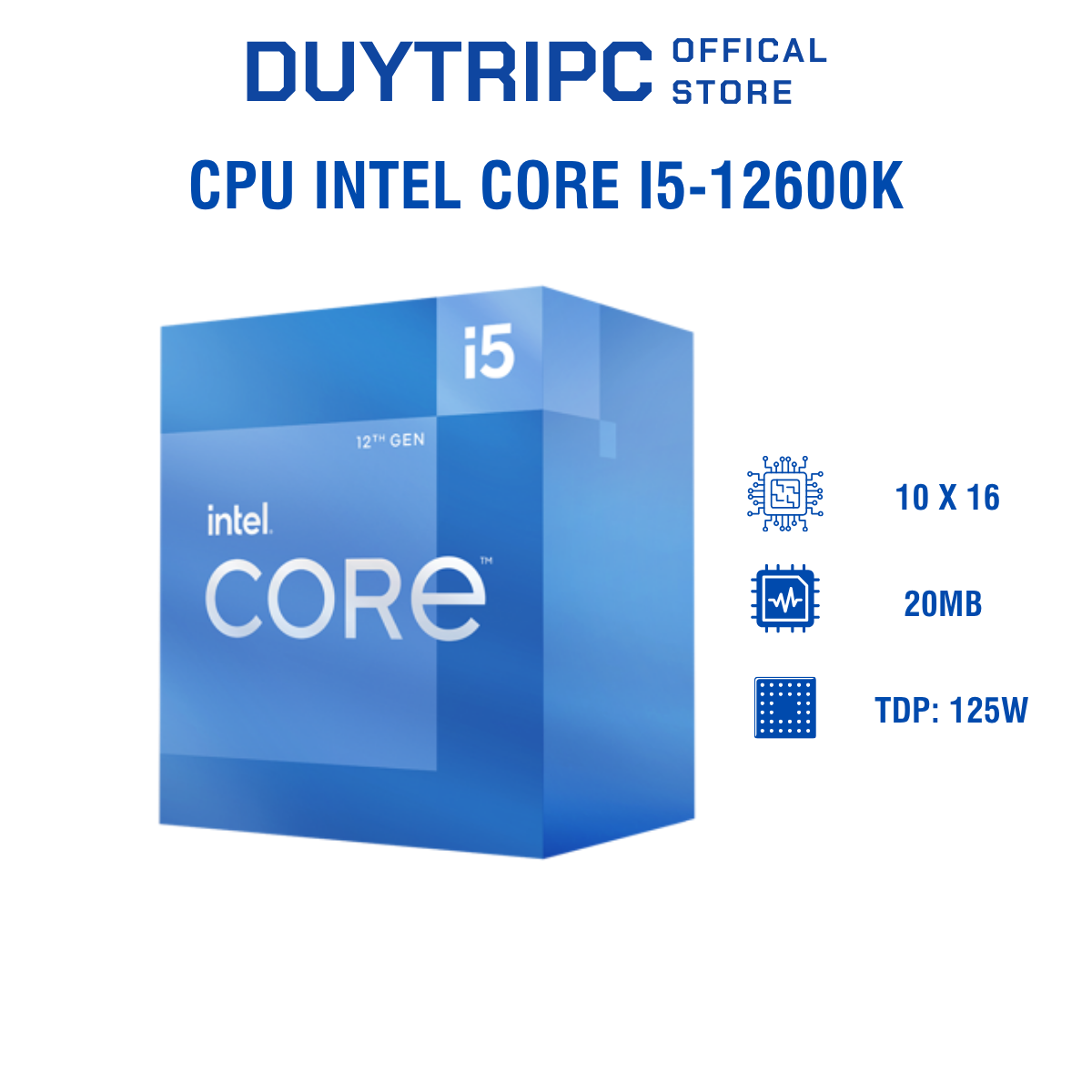 CPU Intel Core i5-12600K
